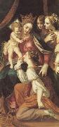 SANCHEZ COELLO, Alonso The Mystic Marriage of St.Catherine oil painting